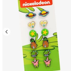 Nickelodeon earrings. Box Lunch. New with tags. Never worn.